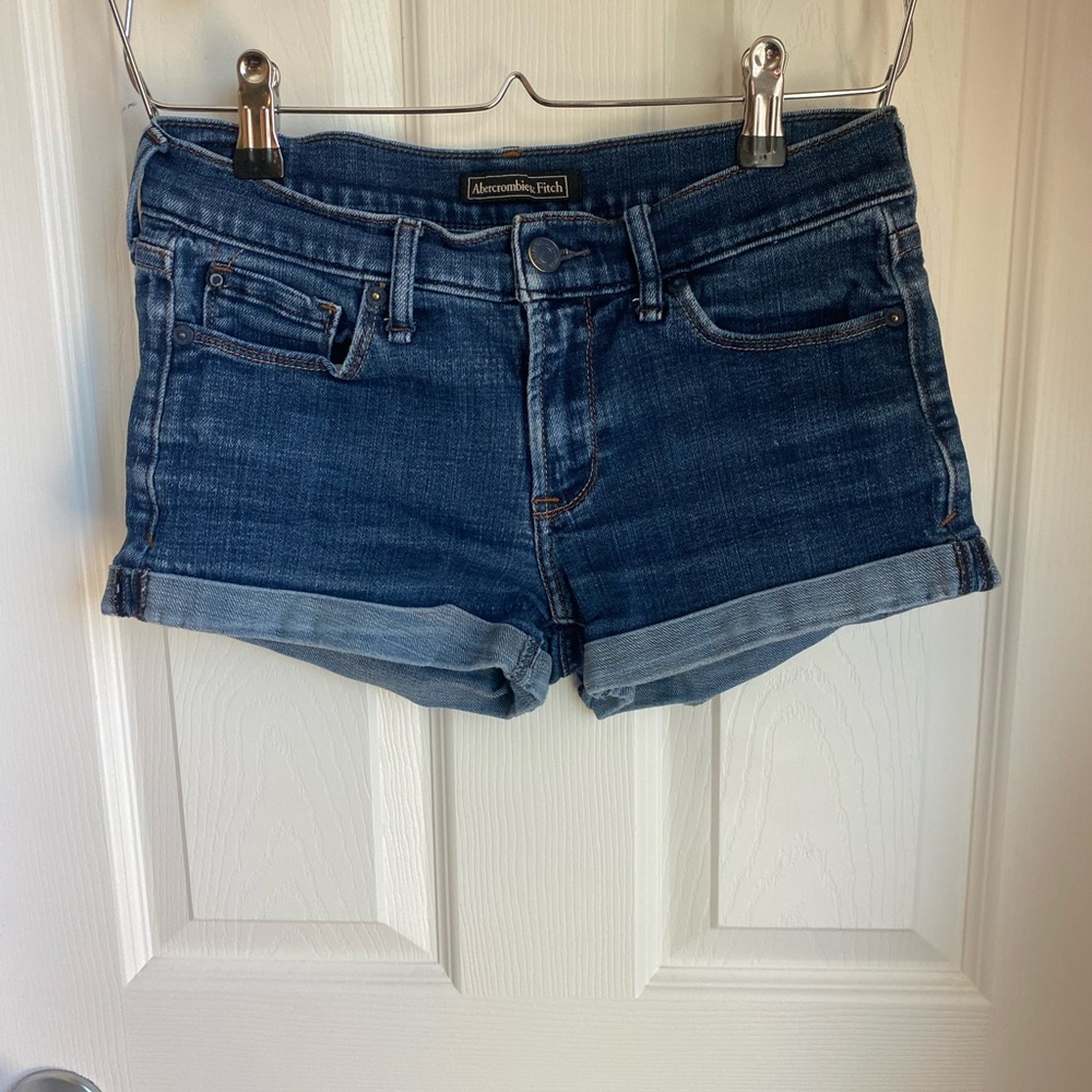 Abercrombie & Fitch Micro Jean Shorts